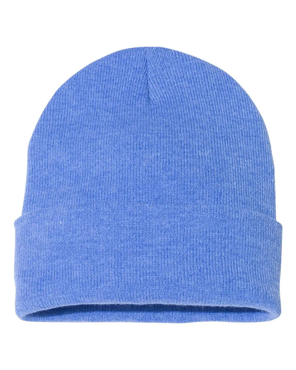 Sportsman Sp12 12’’ Solid Cuffed Beanie - Heather Royal - one Size Fits Most