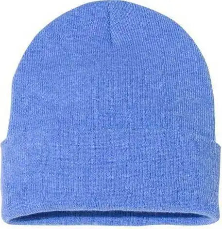 Sportsman Sp12 Solid 12’’ Cuffed Beanie Heather Royal / one Size Fits Most