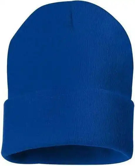 Sportsman Sp12 Solid 12’’ Cuffed Beanie - Royal Blue - one Size Fits Most