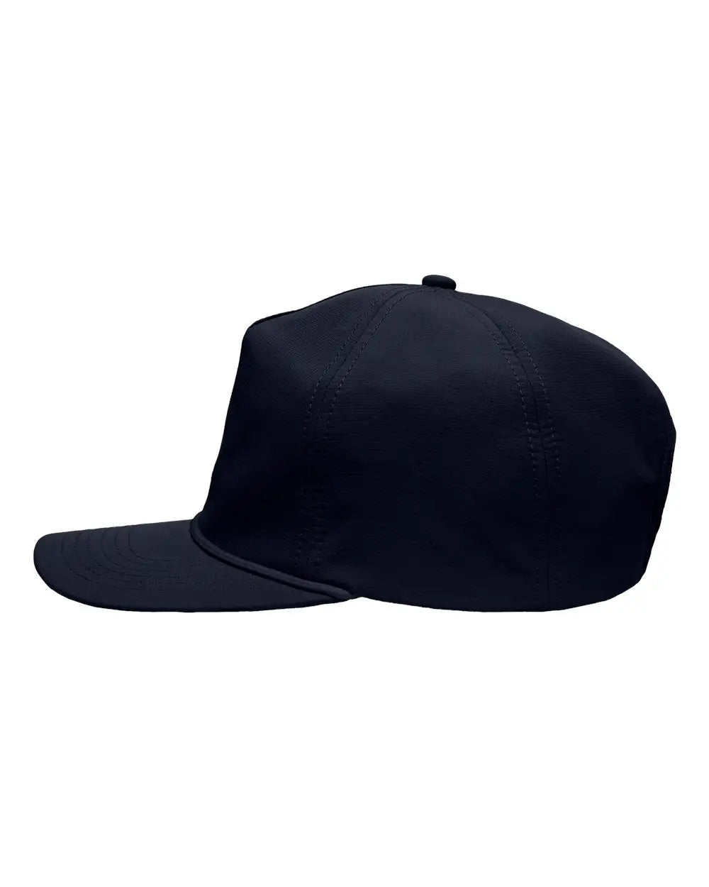 Sportsman Sp1200 Five-panel Ripstop Cap - Navy - one Size Fits Most