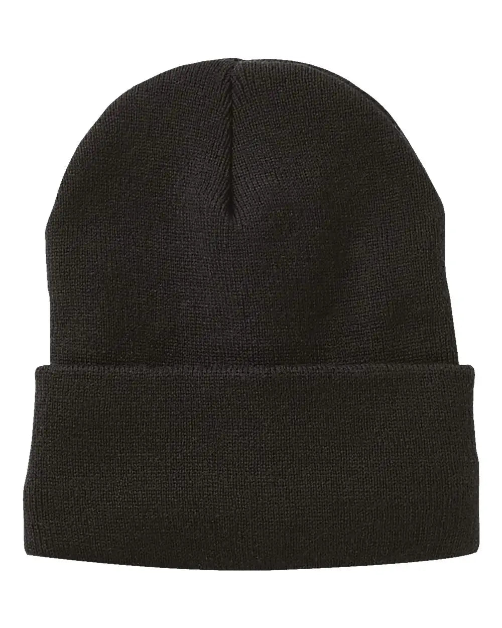 Sportsman Sp12fl 12’’ Fleece Lined Cuffed Beanie - Black - one Size Fits Most