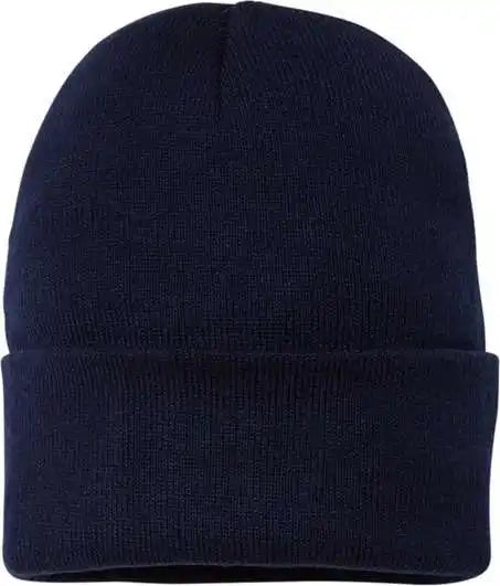 Sportsman Sp12fl Fleece Lined 12’’ Cuffed Beanie Navy / one Size Fits Most
