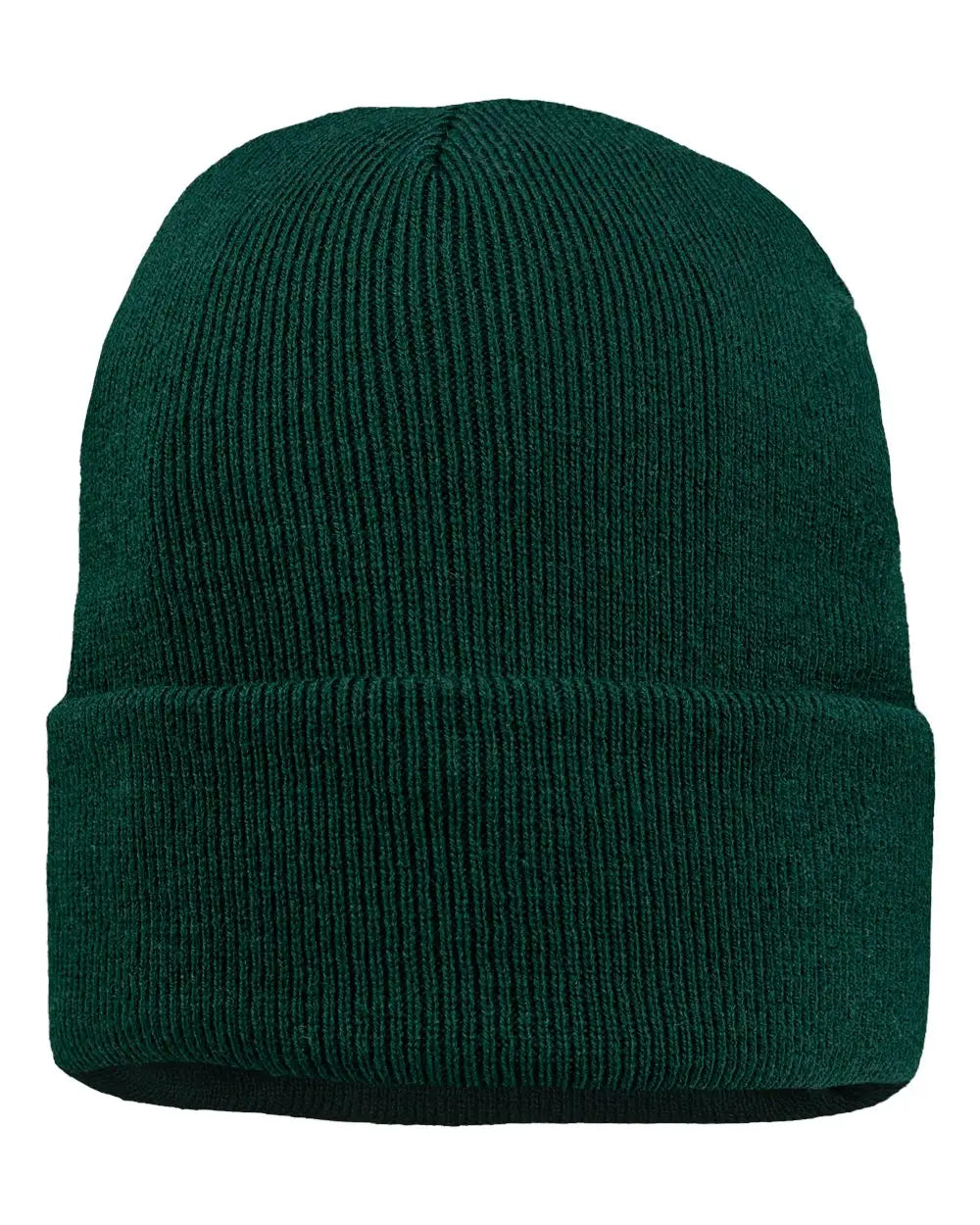 Sportsman Sp12jl 12’’ Jersey Lined Cuffed Beanie - Forest Green