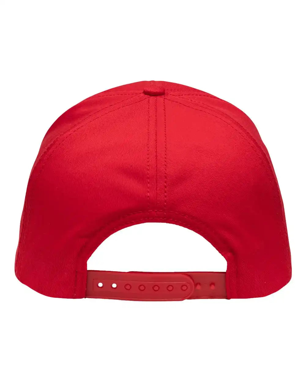 Sportsman Sp1300 Five-panel Rope Heritage Fit Cap - Red - Adjustable