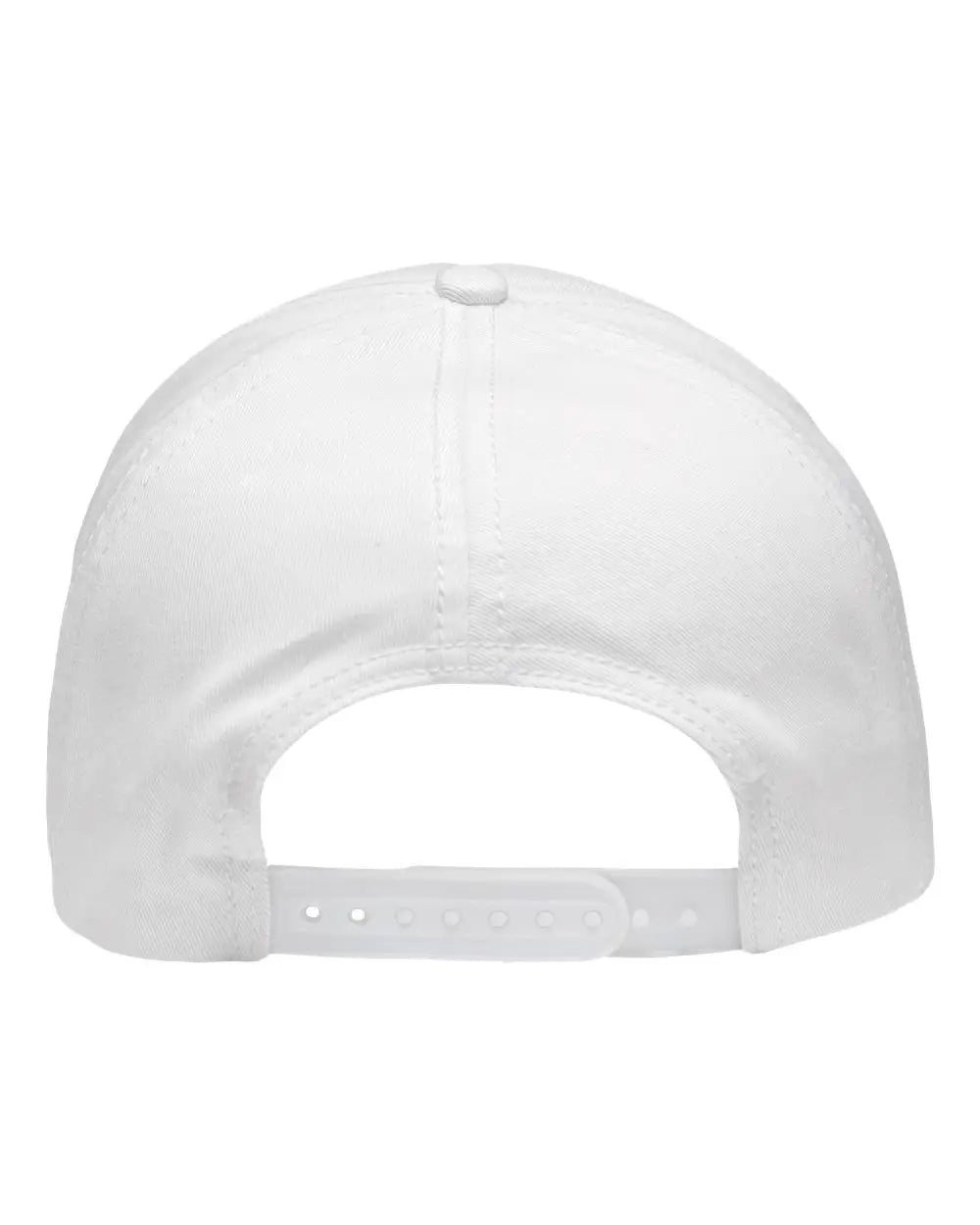Sportsman Sp1300 Five-panel Rope Heritage Fit Cap - White - one Size Fits Most