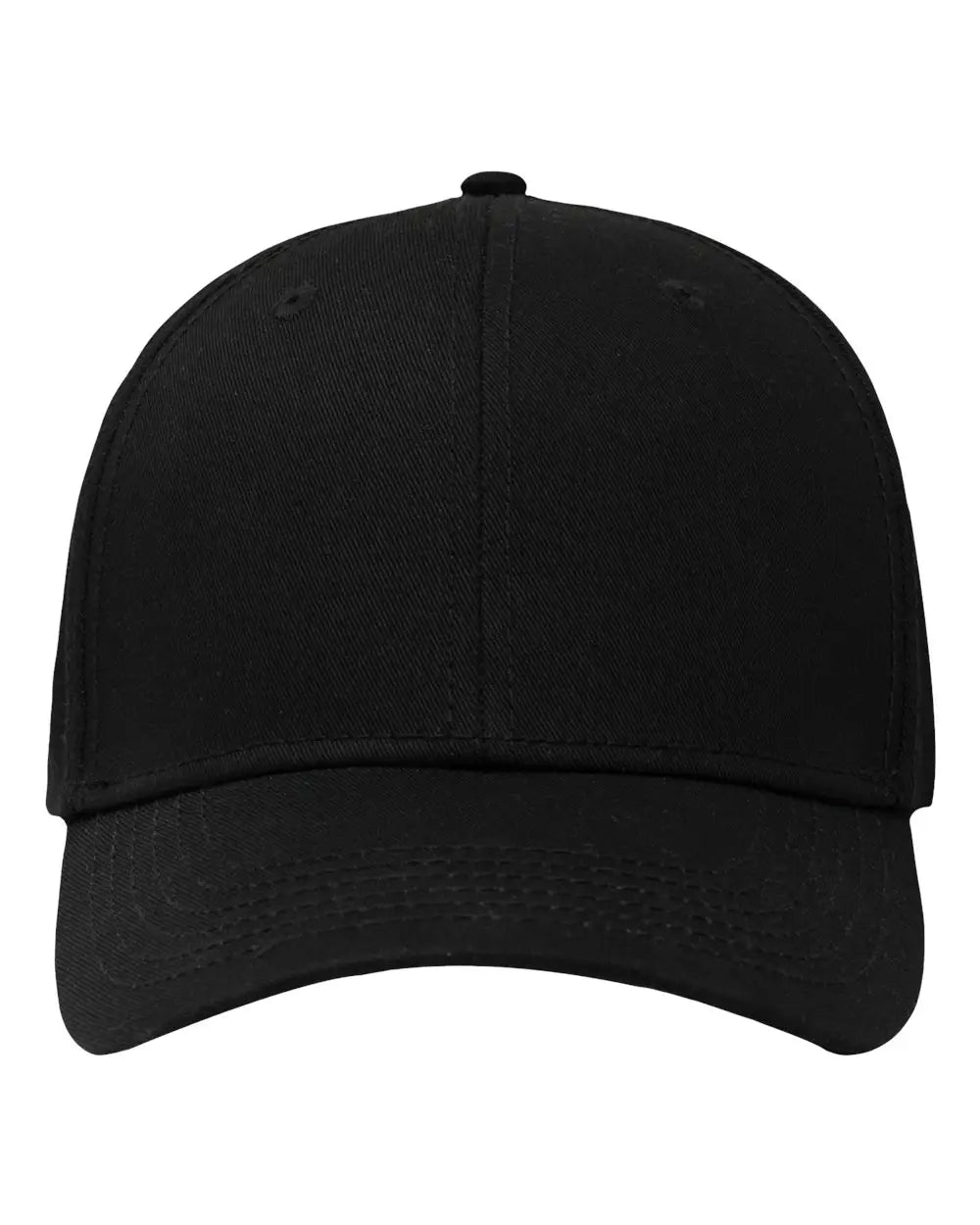 Sportsman Sp1400 Lo-pro Solid Back Traditional Trucker Cap - Black - one Size Fits Most