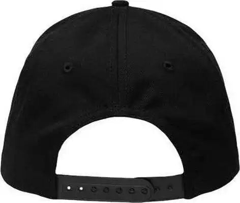 Sportsman Sp1400 Lo-pro Solid Back Traditional Trucker Cap - Black - one Size Fits Most