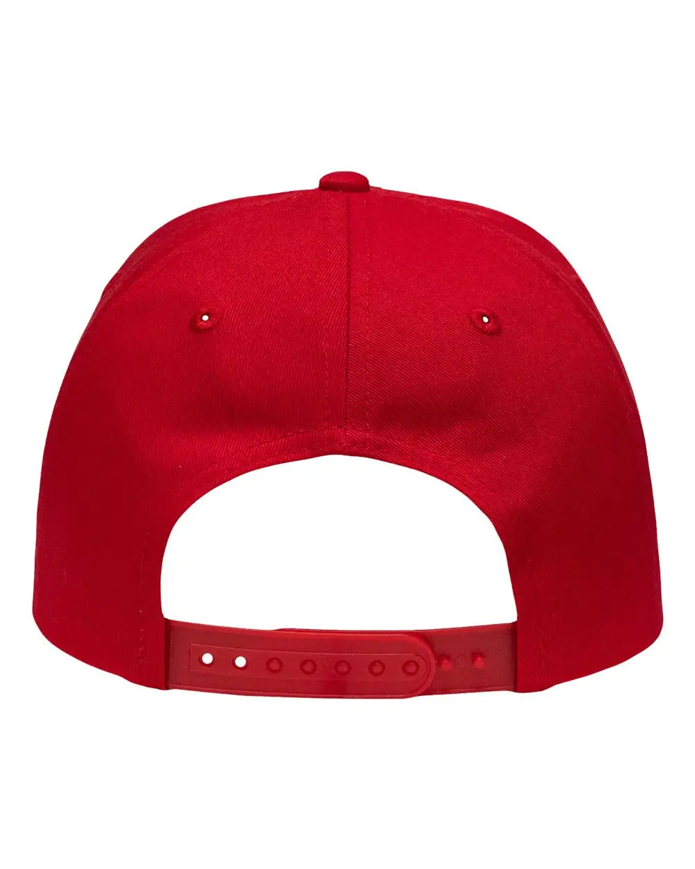 Sportsman Sp1400 Lo-pro Solid Back Traditional Trucker Cap - Red - one Size Fits Most