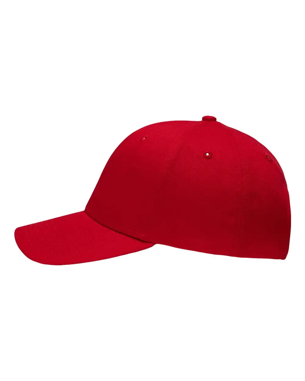 Sportsman Sp1400 Lo-pro Solid Back Traditional Trucker Cap - Red - one Size Fits Most