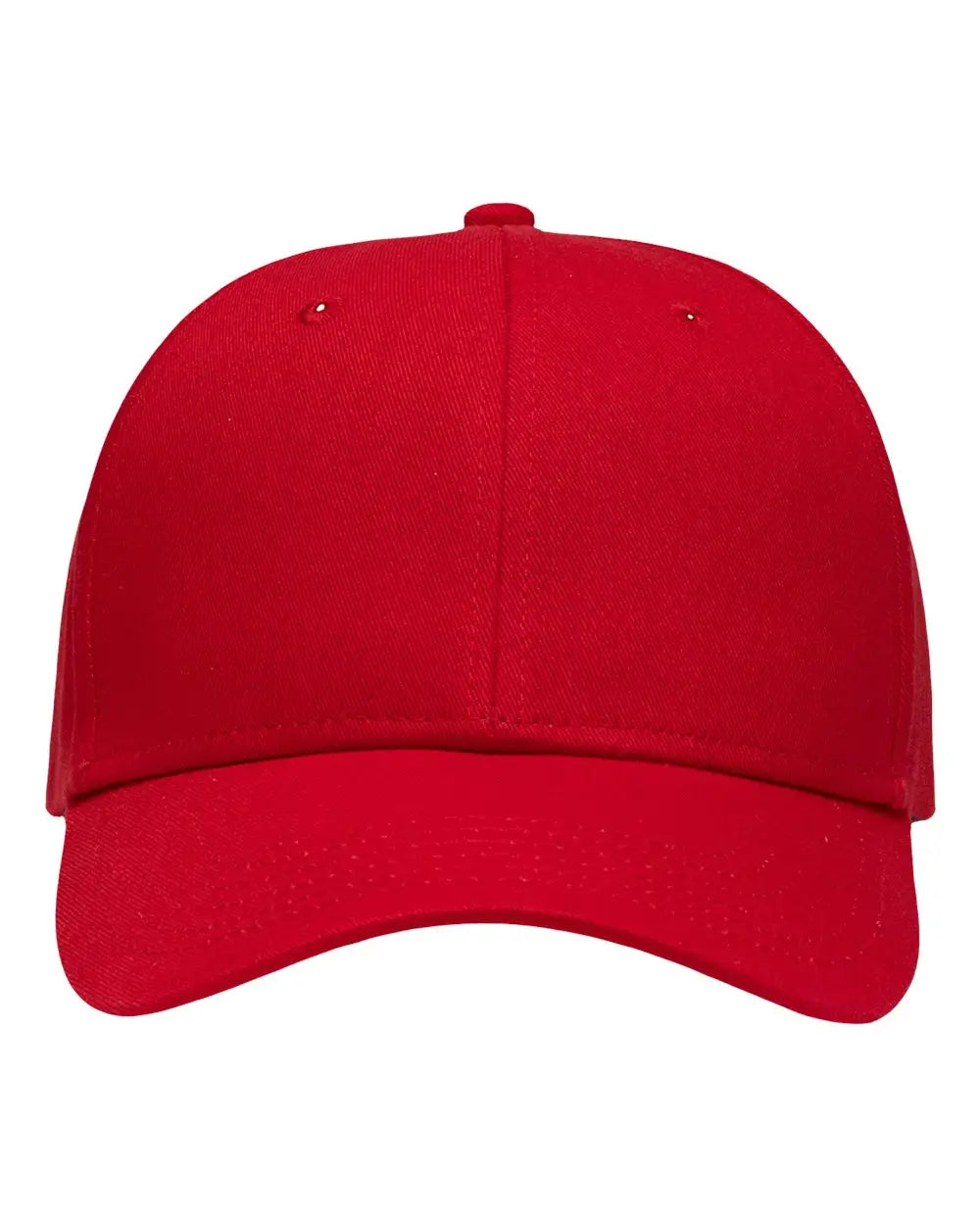 Sportsman Sp1400 Lo-pro Solid Back Traditional Trucker Cap - Red - one Size Fits Most