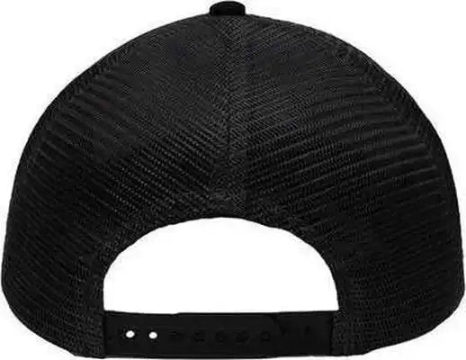 Sportsman Sp1450 Traditional Lo-pro Mesh Back Trucker Fit Cap - Heather Gray Charcoal Black - Dark / one Size Fits Most