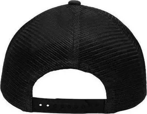 Sportsman Sp1450 Traditional Lo-pro Mesh Back Trucker Fit Cap - Charcoal Black - Dark Gray / one Size Fits Most