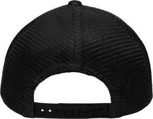 Sportsman Sp1450 Traditional Lo-pro Mesh Back Trucker Fit Cap - Black Camo - one Size Fits Most