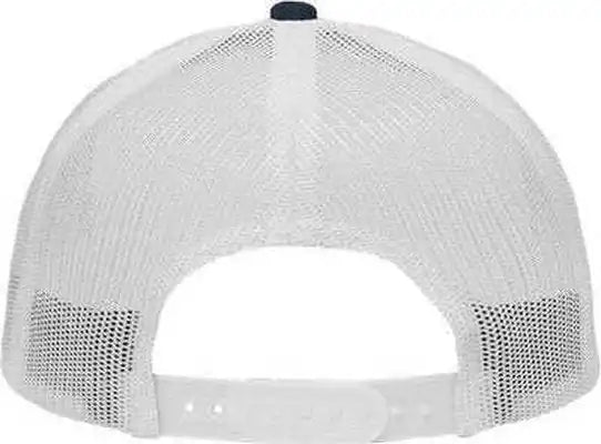 Sportsman Sp1450 Traditional Lo-pro Mesh Back Trucker Fit Cap - Navy Camo White - one Size Fits Most