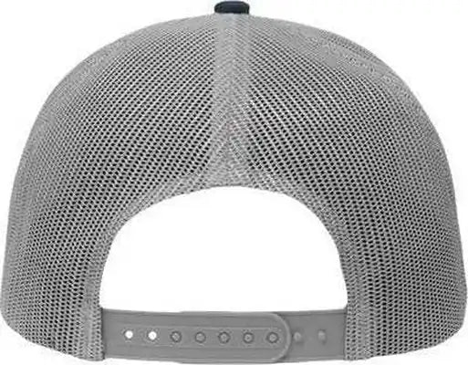 Sportsman Sp1550 Modern Five-panel Trucker Fit Cap - Navy Gray - one Size Fits Most