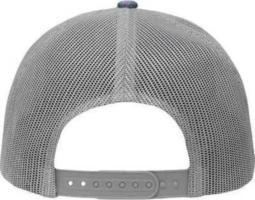 Sportsman Sp1550 Modern Five-panel Trucker Fit Cap - Old Wash Navy Gray - one Size Fits Most
