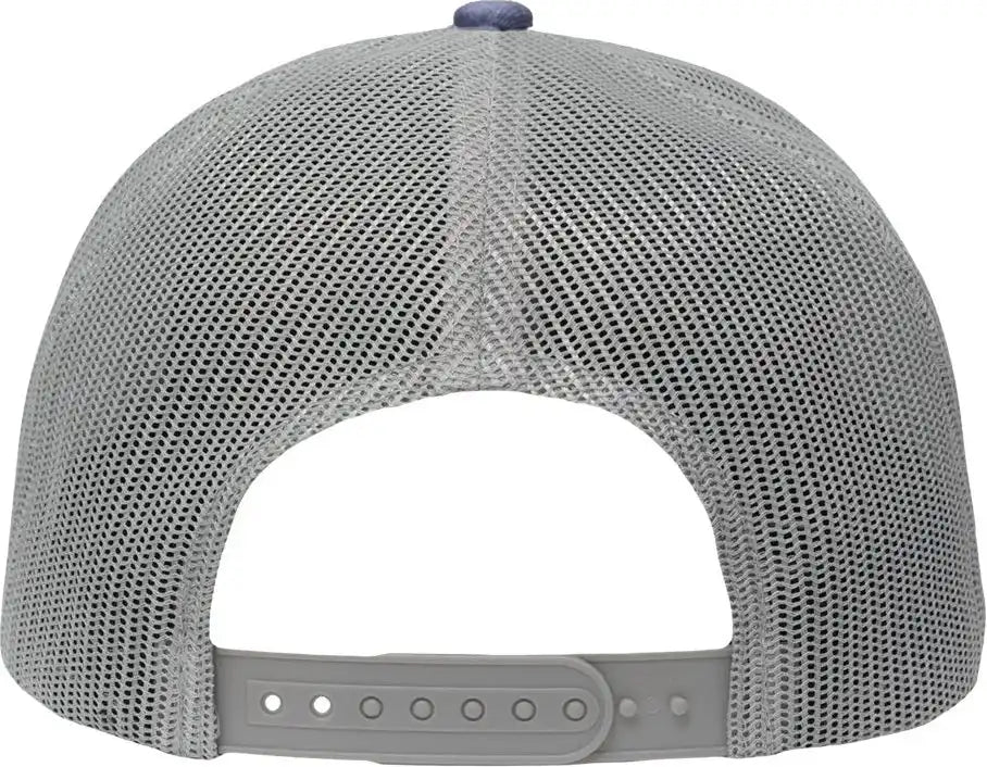 Sportsman Sp1550 Modern Five-panel Trucker Fit Cap - Old Wash Navy Grey - Navy/ / Adjustable