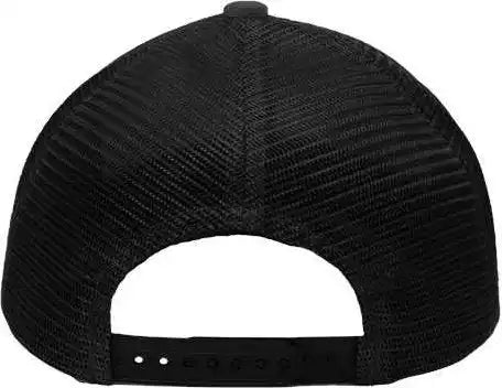 Sportsman Sp1650 Modern Six Panel Trucker Fit Cap Charcoal Black Dark Gray / one Size Fits Most