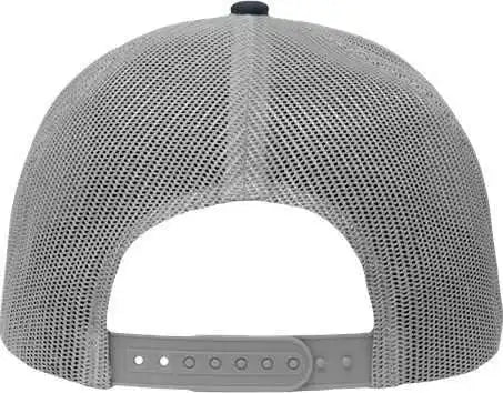Sportsman Sp1650 Modern Six-panel Trucker Fit Cap - Navy Gray - one Size Fits Most