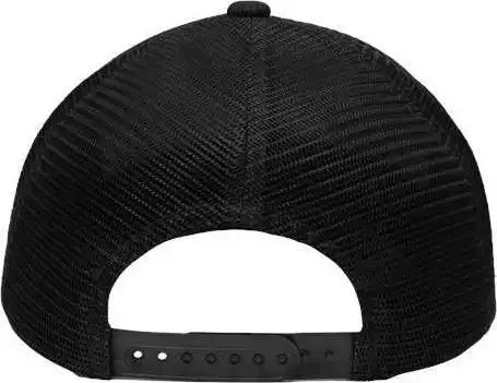 Sportsman Sp1650 Modern Six Panel Trucker Fit Cap x Hatch Black / one Size Fits Most