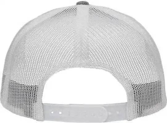 Sportsman Sp1650 Modern Six-panel Trucker Fit Cap - x Hatch Gray White - one Size Fits Most