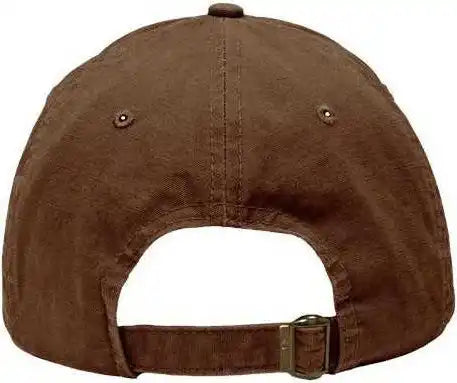 Sportsman Sp1700 Dad Hat Cap Fit - Chino Dark Brown - Coffee / one Size Fits Most