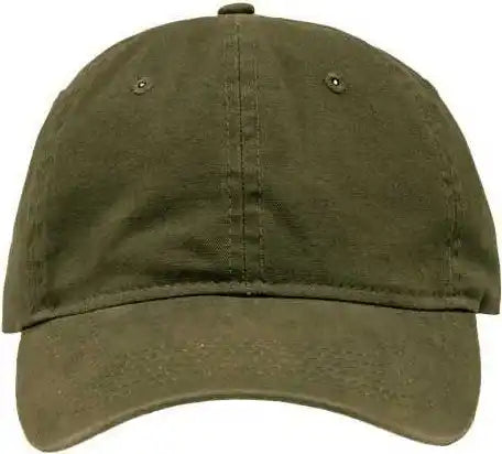 Sportsman Sp1700 Dad Hat Cap Fit - Chino Dark Olive Green - one Size Fits Most