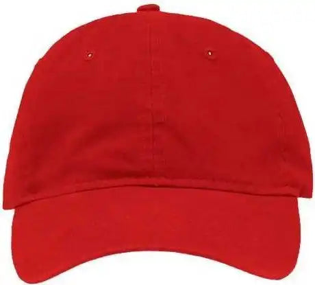 Sportsman Sp1700 Dad Hat Cap Fit Chino Red / one Size Fits Most