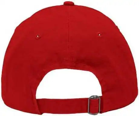 Sportsman Sp1700 Dad Hat Cap Fit Chino Red / one Size Fits Most