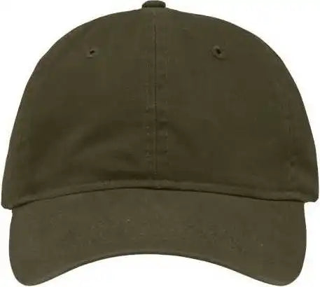 Sportsman Sp1700 Dad Hat Cap Fit - Dark Olive Green - one Size Fits Most