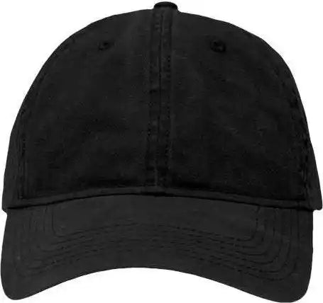 Sportsman Sp1700 Dad Hat Cap Fit - Pigment Black - one Size Fits Most