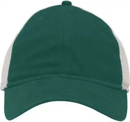 Sportsman Sp1750 Mesh Dad Hat Cap Fit - Forest Green Stone - one Size Fits Most