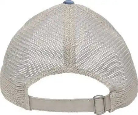 Sportsman Sp1750 Mesh Dad Hat Cap Fit - Sky Blue Stone - one Size Fits Most