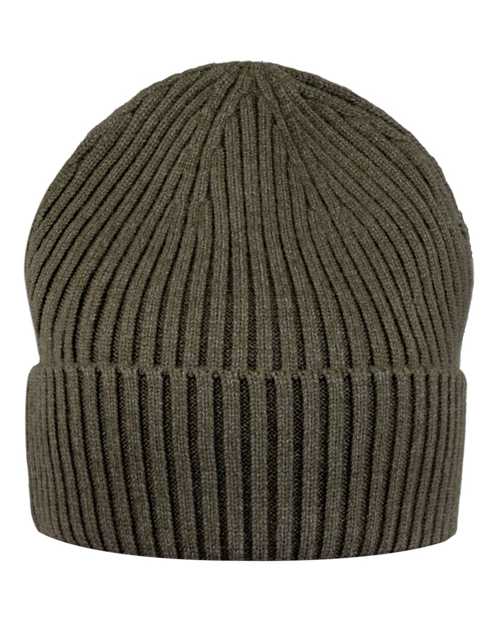 Sportsman Sp45 Rib Knit Beanie - Heather Olive Green