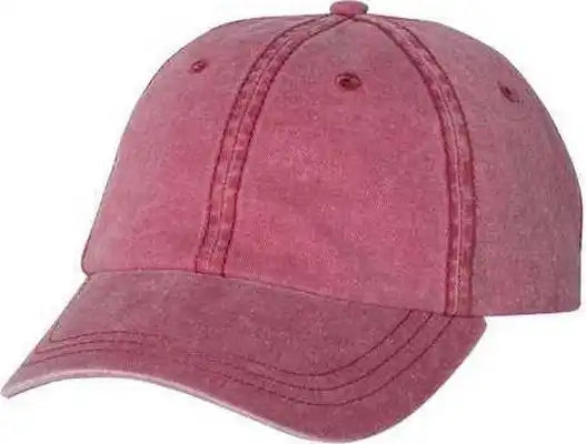 Sportsman Sp500 Pigment Dyed Cap Cardinal / 6 5/8’’ 7 3/8’’