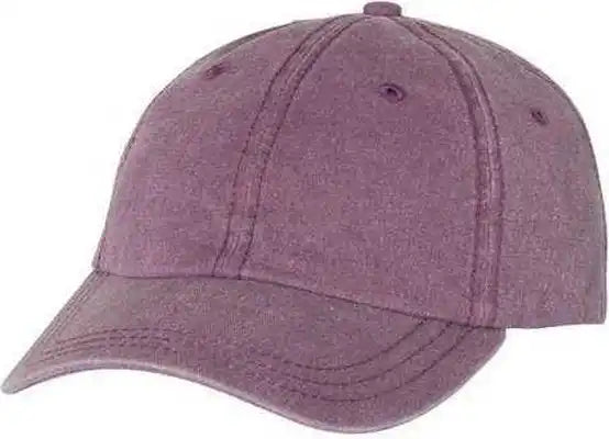Sportsman Sp500 Pigment-dyed Cap - Wine - Maroon / 6 5/8’’ - 7 3/8’’