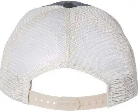 Sportsman Sp510 Pigment Dyed Trucker Cap Black Stone / 6 5/8’’ 7 3/8’’