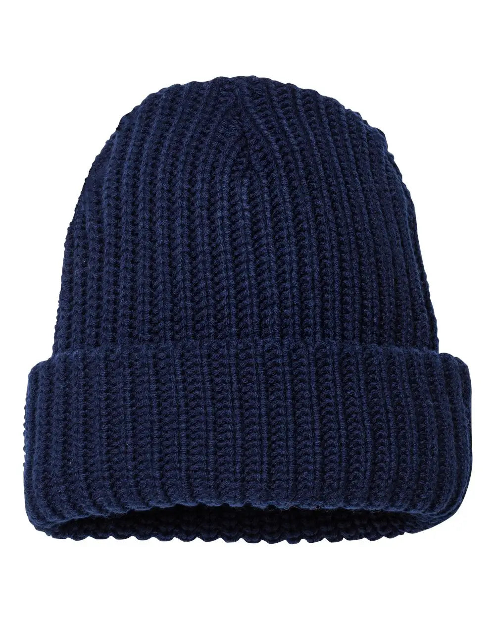 Sportsman Sp90s 12’’ Chunky Cuffed Beanie - Sp90 - Navy - one Size Fits Most