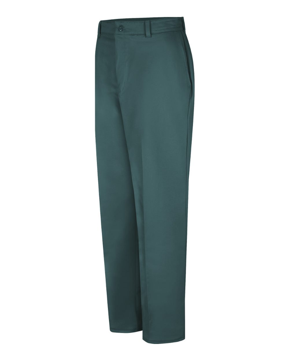 Spruce Green - Unhemmed Wrinkle-Resistant Cotton Work Pants - PC20