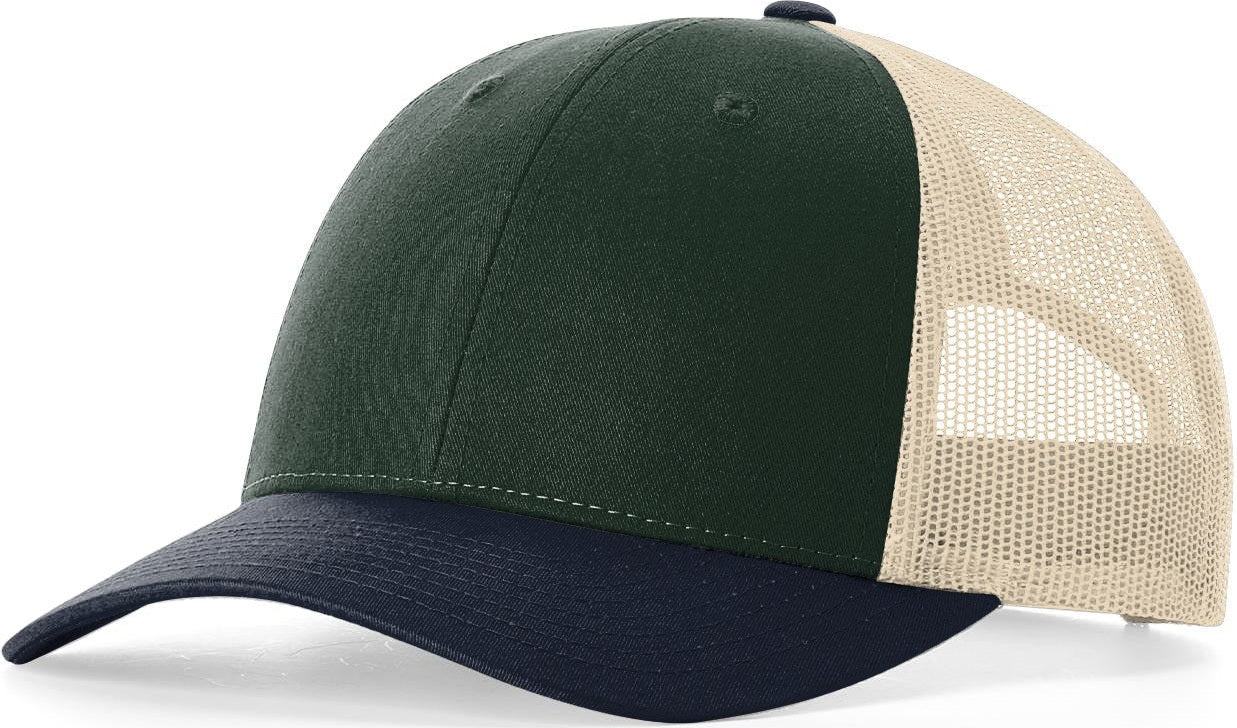 Spruce/Birch/Light Navy Low Pro Trucker  grouped