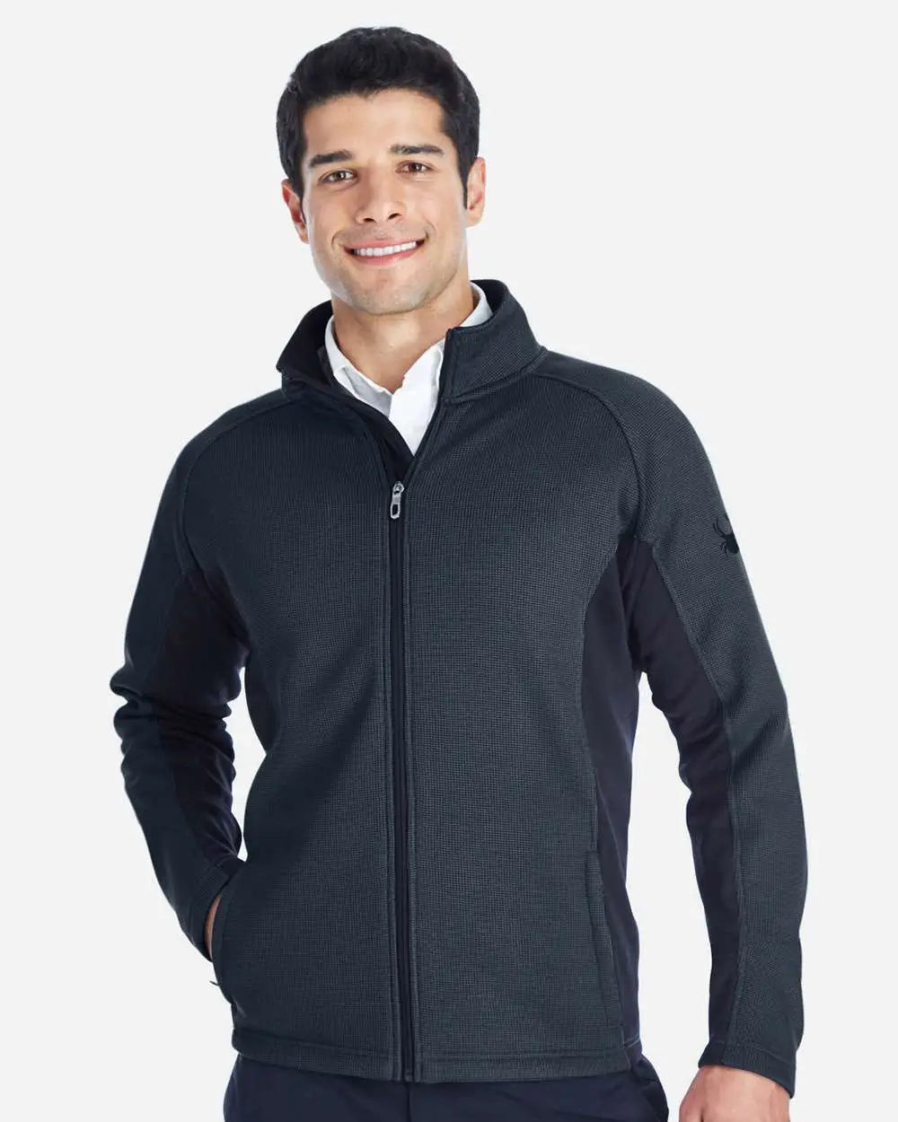 Spyder 187330 Constant Full-zip Sweater Fleece Jacket - Frontier Black
