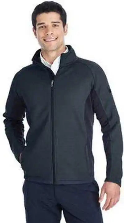 Spyder 187330 Men’s Constant Full-zip Sweater Fleece Jacket - Frntier Black Bl