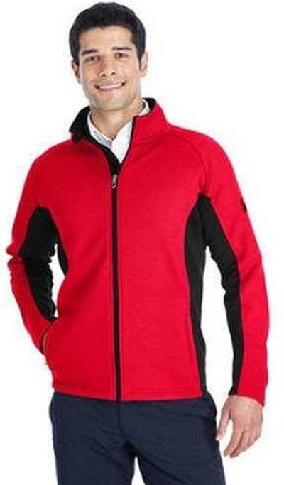 Spyder 187330 Men’s Constant Full-zip Sweater Fleece Jacket - Red Black