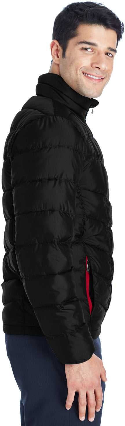 Spyder 187333 Men’s Pelmo Insulated Puffer Jacket - Black Red