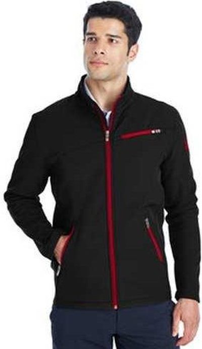 Spyder 187334 Men’s Transport Soft Shell Jacket - Black Red