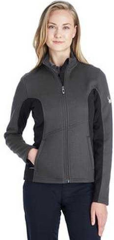Spyder 187335 Ladies’ Constant Full-zip Sweater Fleece Jacket - Polar Black White
