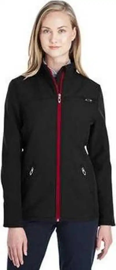 Spyder 187337 Ladies’ Transport Soft Shell Jacket Black Red