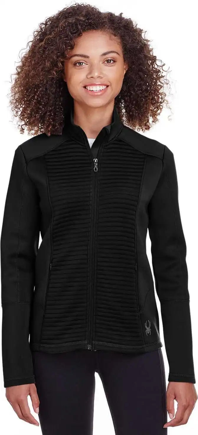 Spyder S16522 Ladies’ Venom Full-zip Jacket - Black