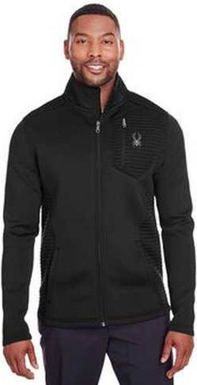 Spyder S16539 Men’s Venom Full-zip Jacket - Black