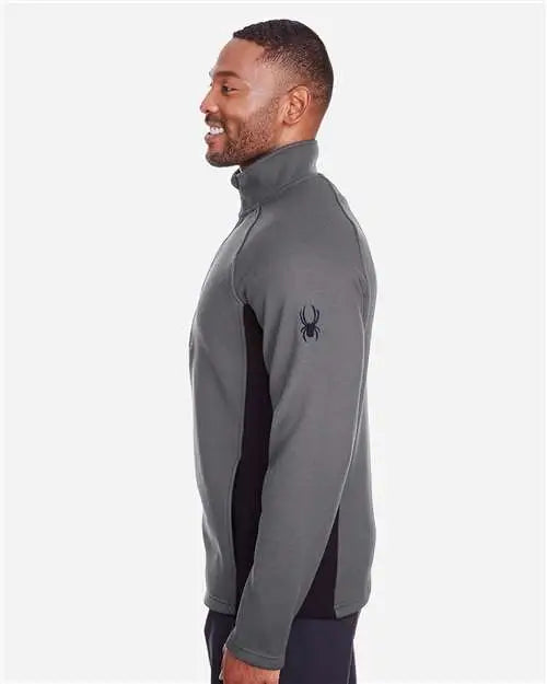 Spyder S16561 Constant Half-zip Sweater - Polar Black